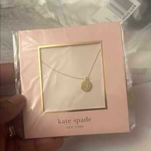 Kate Spade Gold Disc Necklace